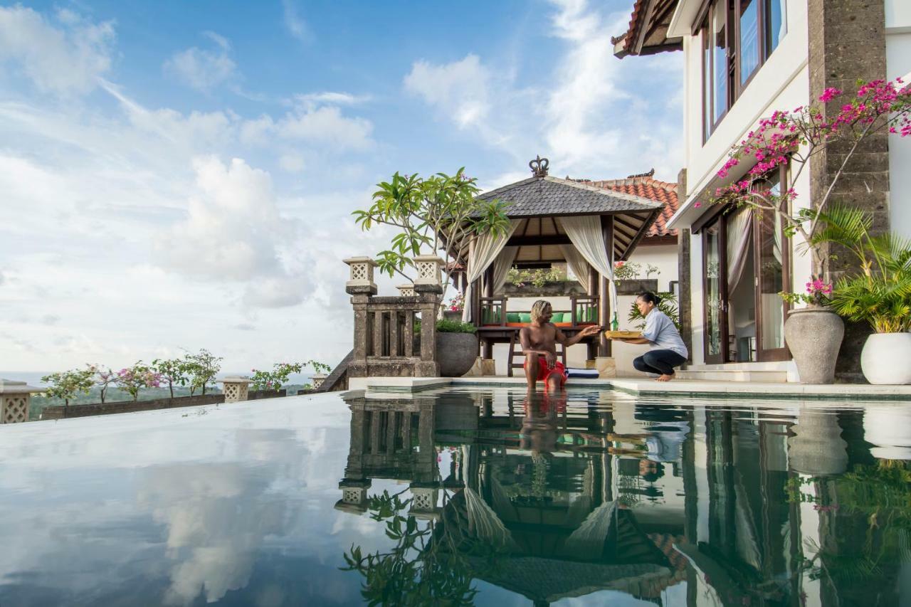 Villa Amanie - Private Villa With Infinity Pool, Stunning Views And Cook Jimbaran Exterior foto